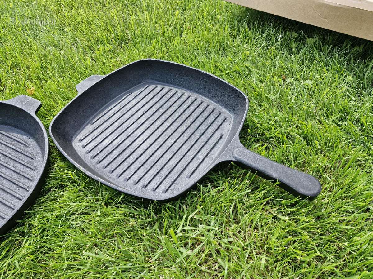 Grill keptuvės 28 cm su lieta rankena - nuotraukos Nr. 15