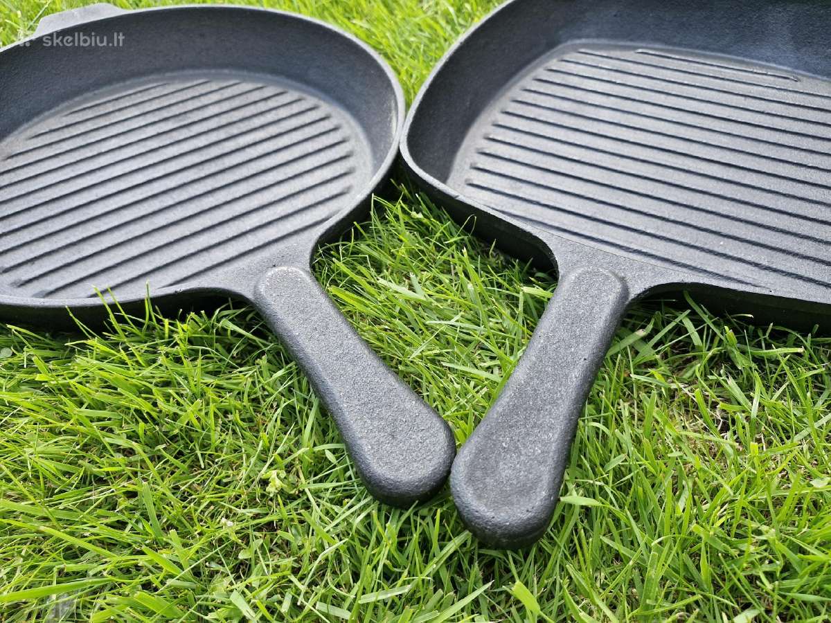 Grill keptuvės 28 cm su lieta rankena - nuotraukos Nr. 19