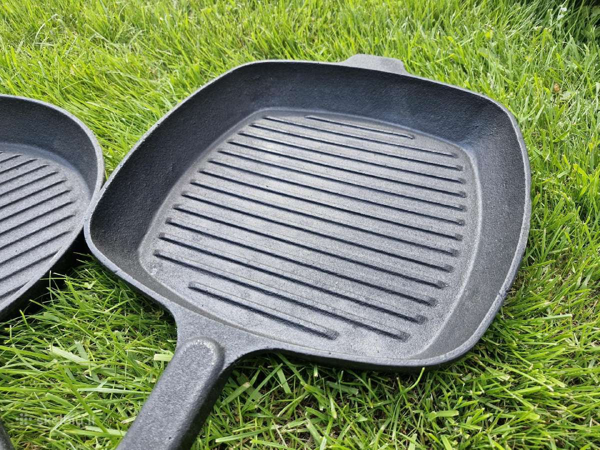 Grill keptuvės 28 cm su lieta rankena - nuotraukos Nr. 21