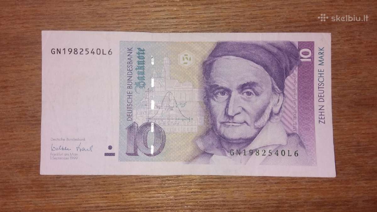 Vokietijos 10 markių banknotas
