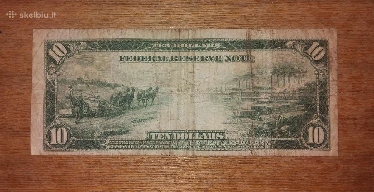 JAV 10 $ banknotas - nuotraukos Nr. 2