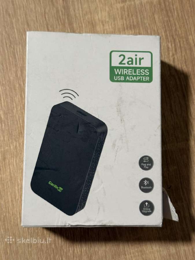 Wireless Apple Carplay adapteris (carbon dizainas) - nuotraukos Nr. 3