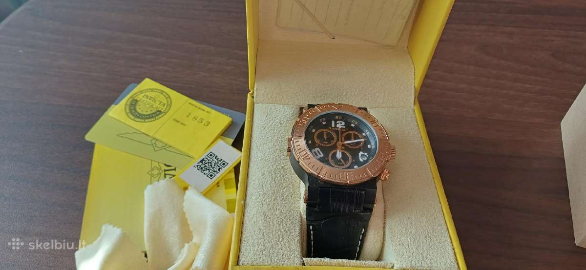 Invicta Men's 1853 Ocean Reef Reserve 18k Rose Gol