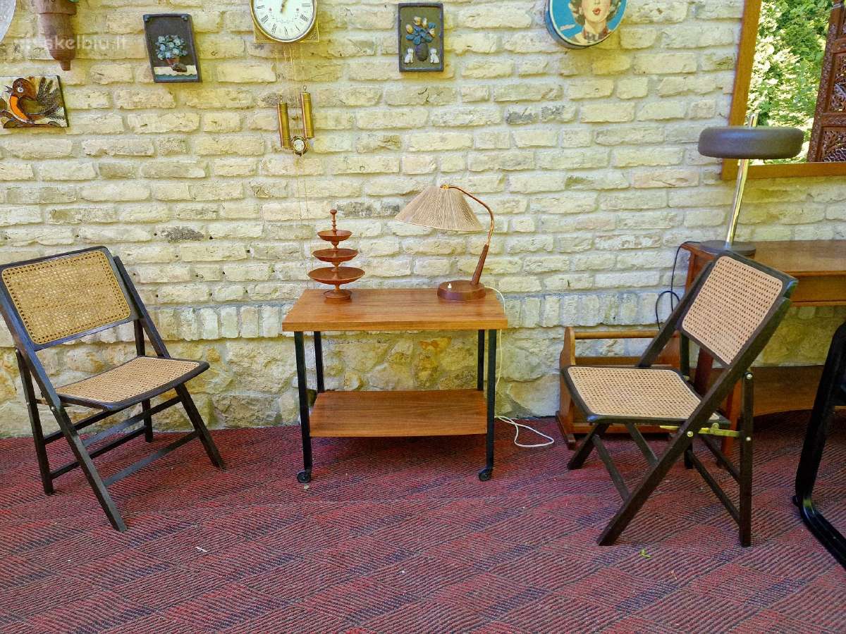 Vintažinis mid century konsolinis staliukas - nuotraukos Nr. 6