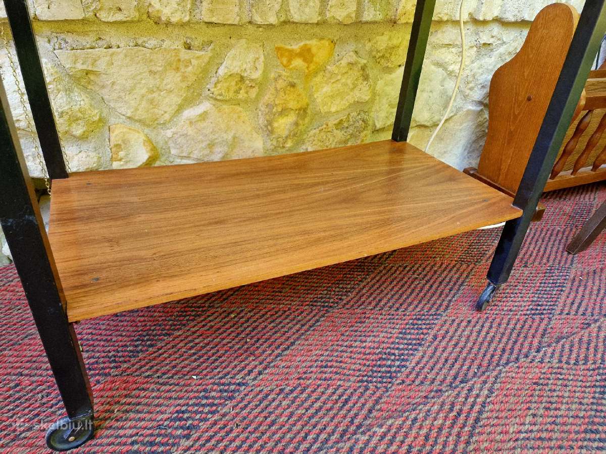 Vintažinis mid century konsolinis staliukas - nuotraukos Nr. 8