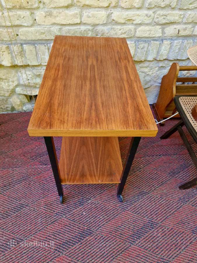 Vintažinis mid century konsolinis staliukas - nuotraukos Nr. 10