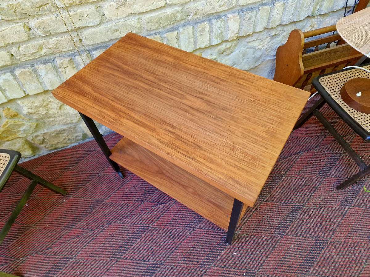 Vintažinis mid century konsolinis staliukas - nuotraukos Nr. 17