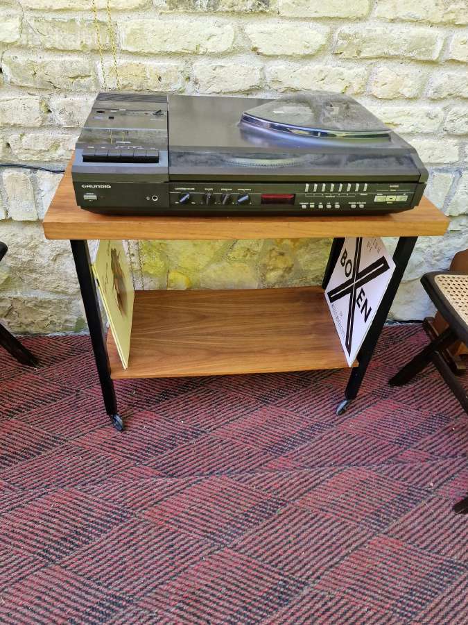Vintažinis mid century konsolinis staliukas - nuotraukos Nr. 30