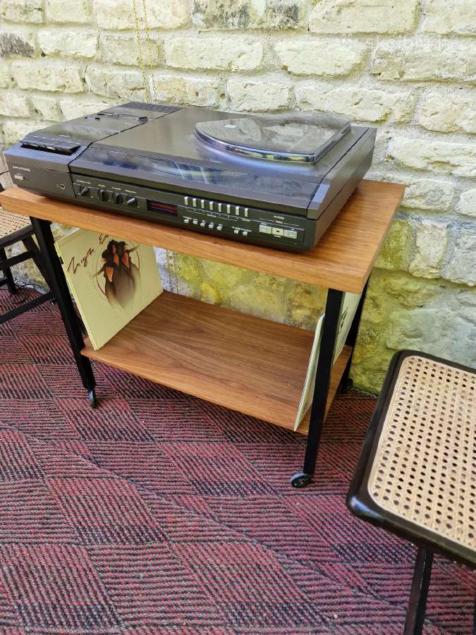 Vintažinis mid century konsolinis staliukas - nuotraukos Nr. 32