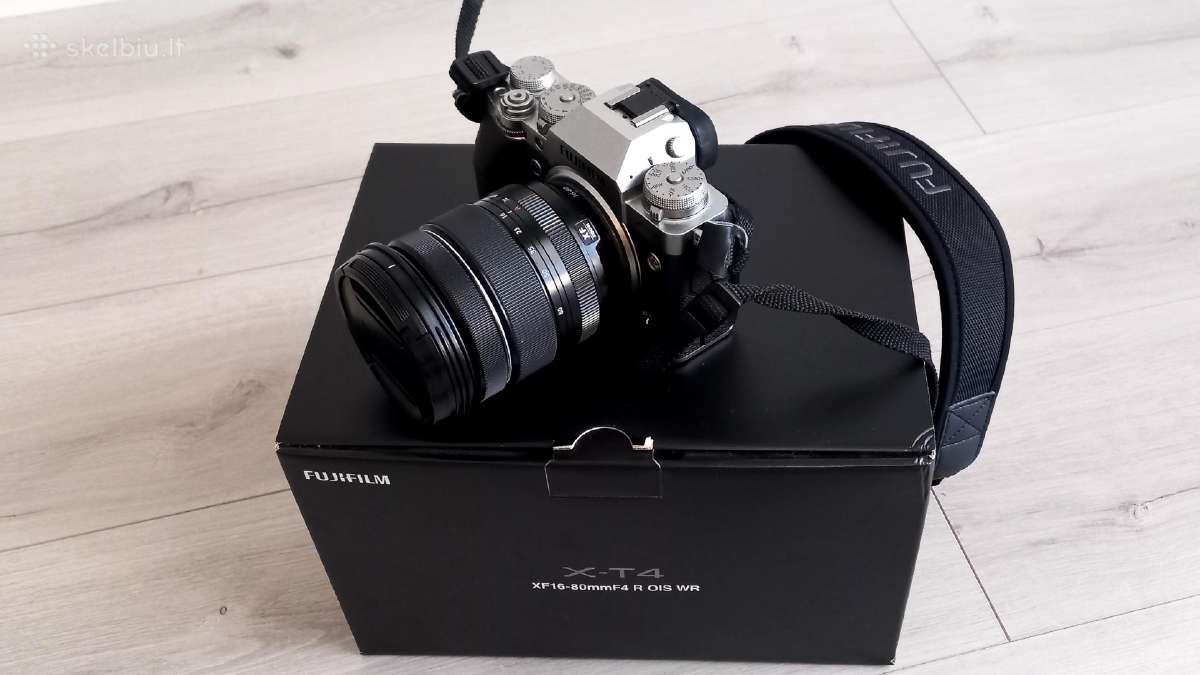 Fujifilm XT-4 16-80 mm (2024 m. modelis)
