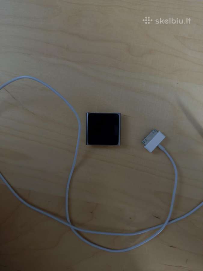 Apple iPod Nano 6th Gen 16gb pilkas + pakrovėjas - nuotraukos Nr. 4