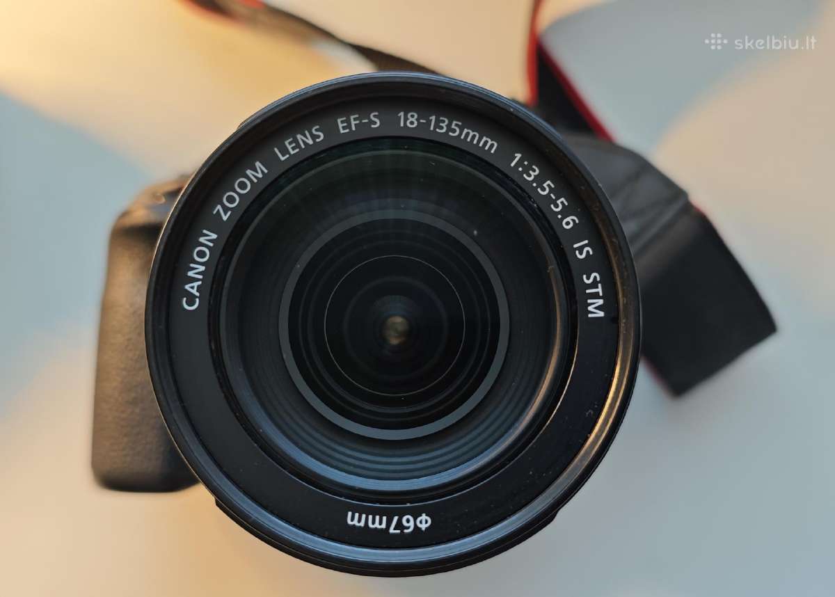 Canon EOS 70d Dslr fotoaparatas + Ef-s 18-135mm - nuotraukos Nr. 3