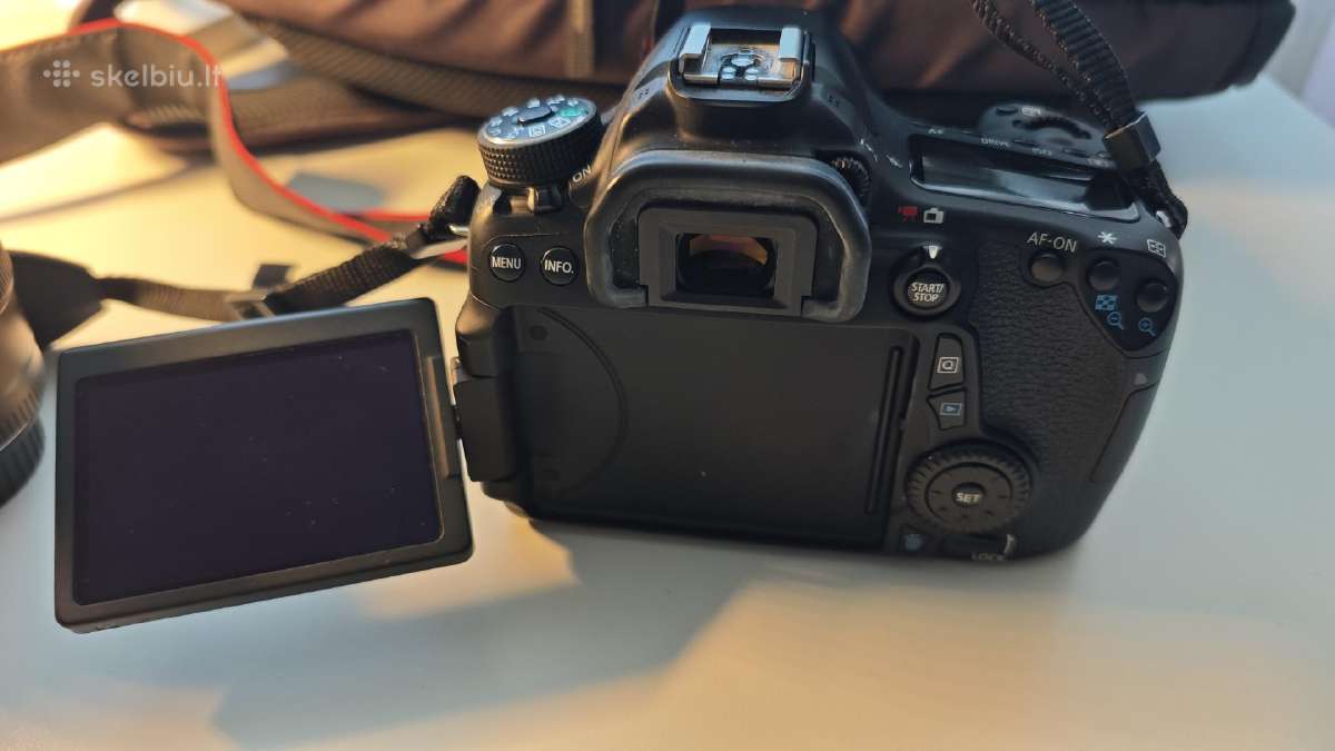 Canon EOS 70d Dslr fotoaparatas + Ef-s 18-135mm - nuotraukos Nr. 4