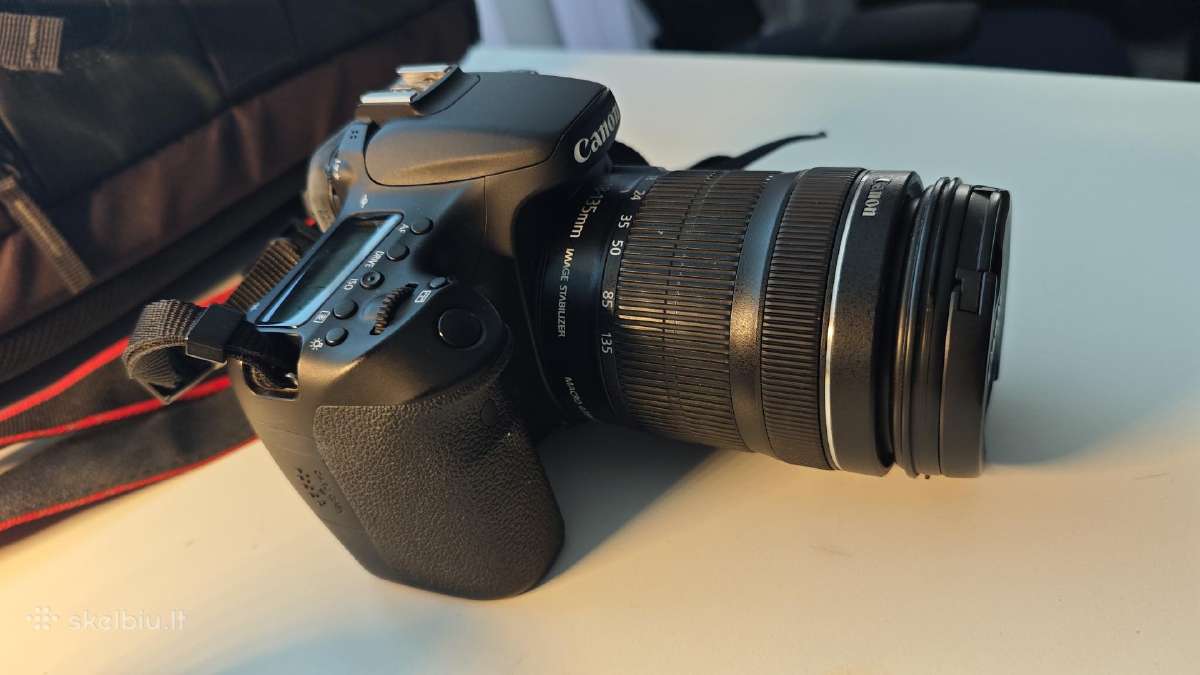 Canon EOS 70d Dslr fotoaparatas + Ef-s 18-135mm - nuotraukos Nr. 5
