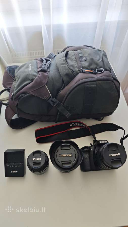 Canon EOS 70d Dslr fotoaparatas + Ef-s 18-135mm - nuotraukos Nr. 7