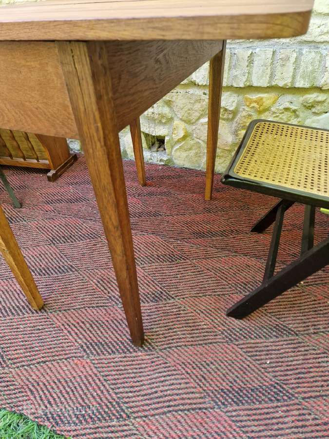 Vintažinė ąžuolinė konsolė-stalas - nuotraukos Nr. 33