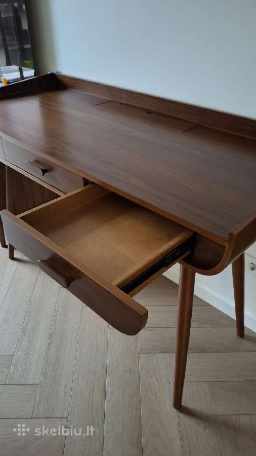 Mid Century stiliaus stalas ir kėdė - nuotraukos Nr. 5