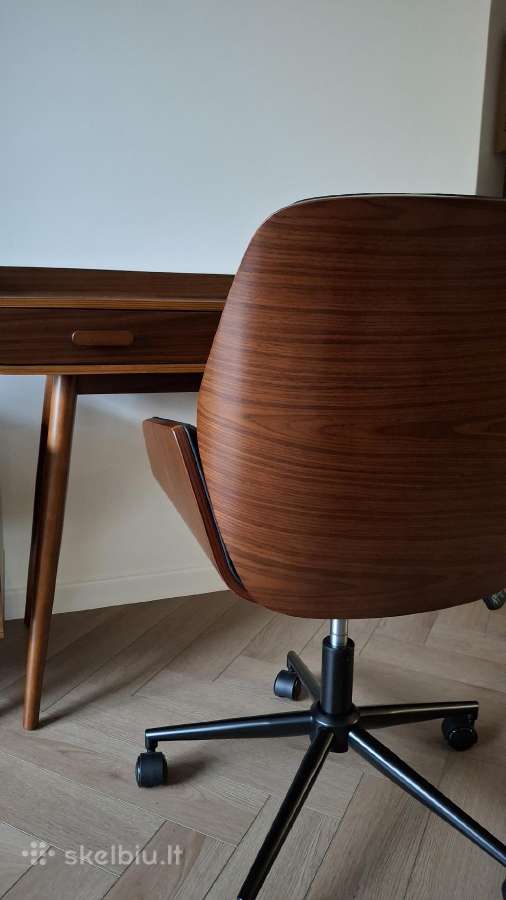 Mid Century stiliaus stalas ir kėdė - nuotraukos Nr. 8
