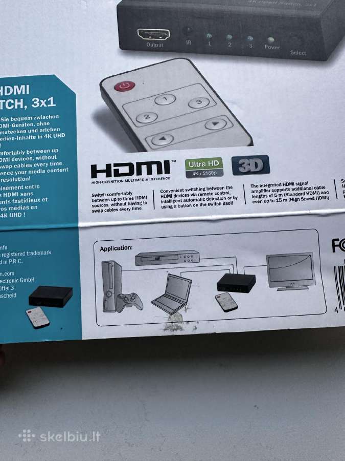 4k Hdmi switch - nuotraukos Nr. 5