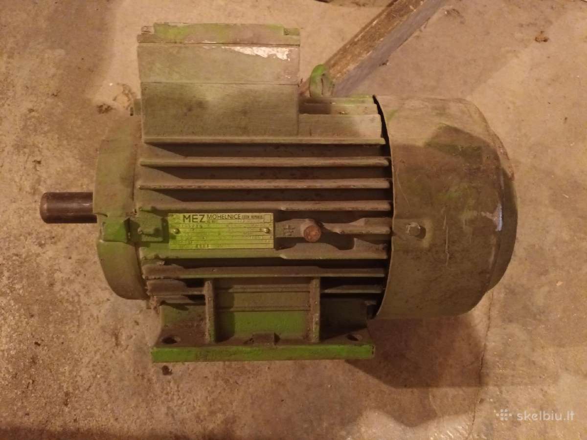 Elektros variklis nuo 0,55- iki 5,5kw - nuotraukos Nr. 4