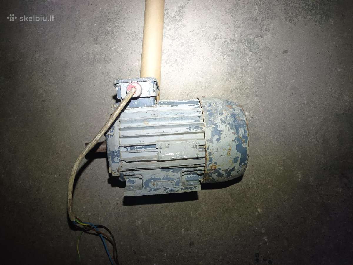 Elektros variklis nuo 0,55- iki 5,5kw - nuotraukos Nr. 3