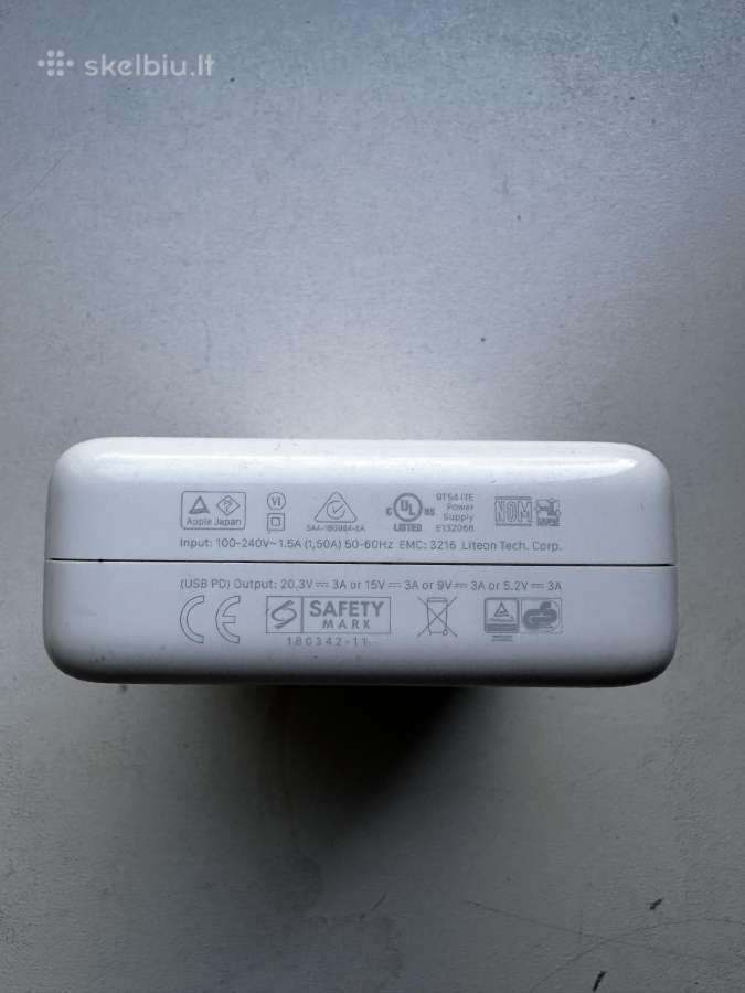 Apple pakrovėjas / 61 W Usb-c Power adapter - nuotraukos Nr. 3