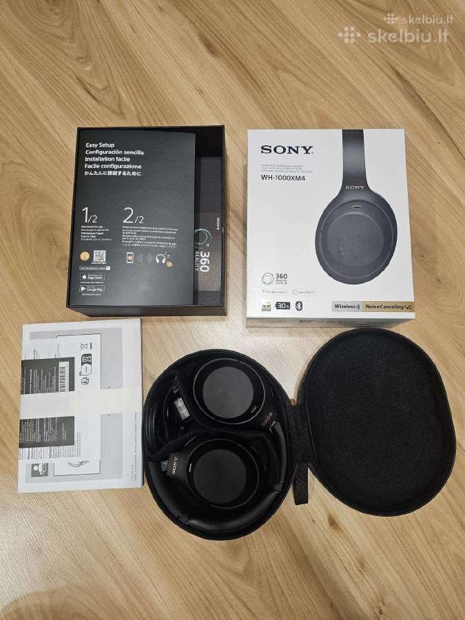 Sony wh-1000xm4 ausinės