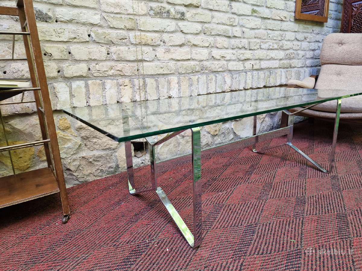 Vintažinis mid century Bauhaus st kavos stalas - nuotraukos Nr. 2