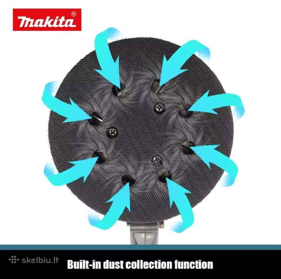 Makita Dbo180z +2x 6av + greitas pakrovėjas - nuotraukos Nr. 6