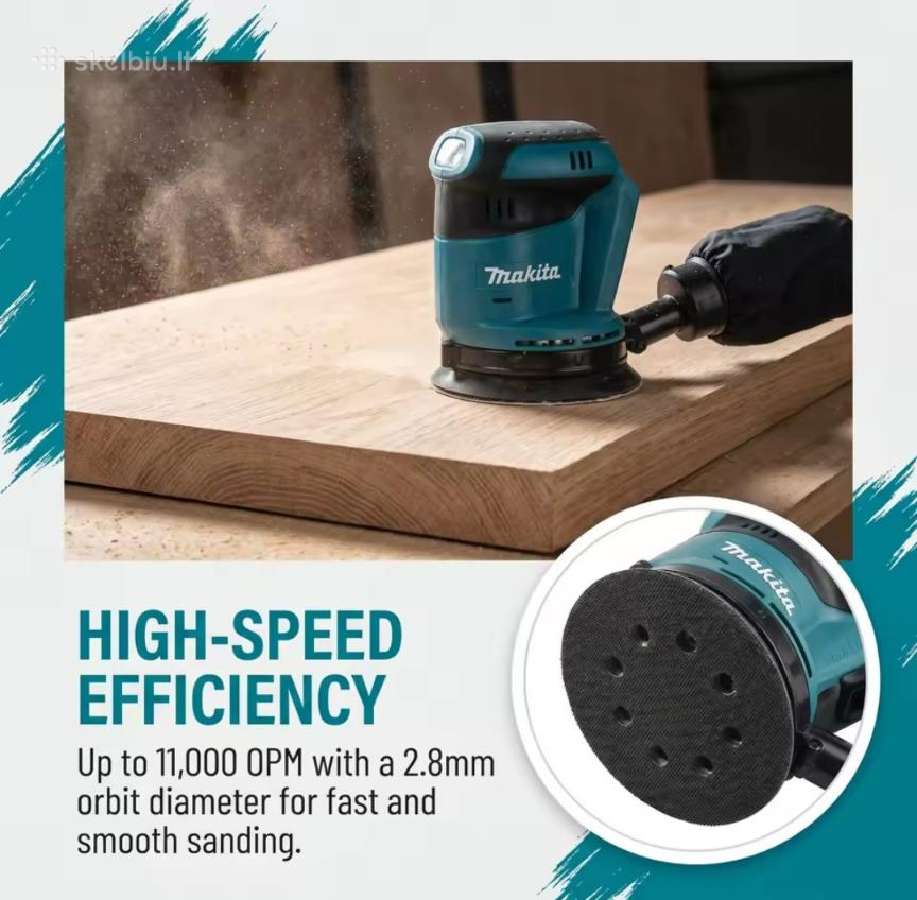 Makita Dbo180z +2x 6av + greitas pakrovėjas - nuotraukos Nr. 13