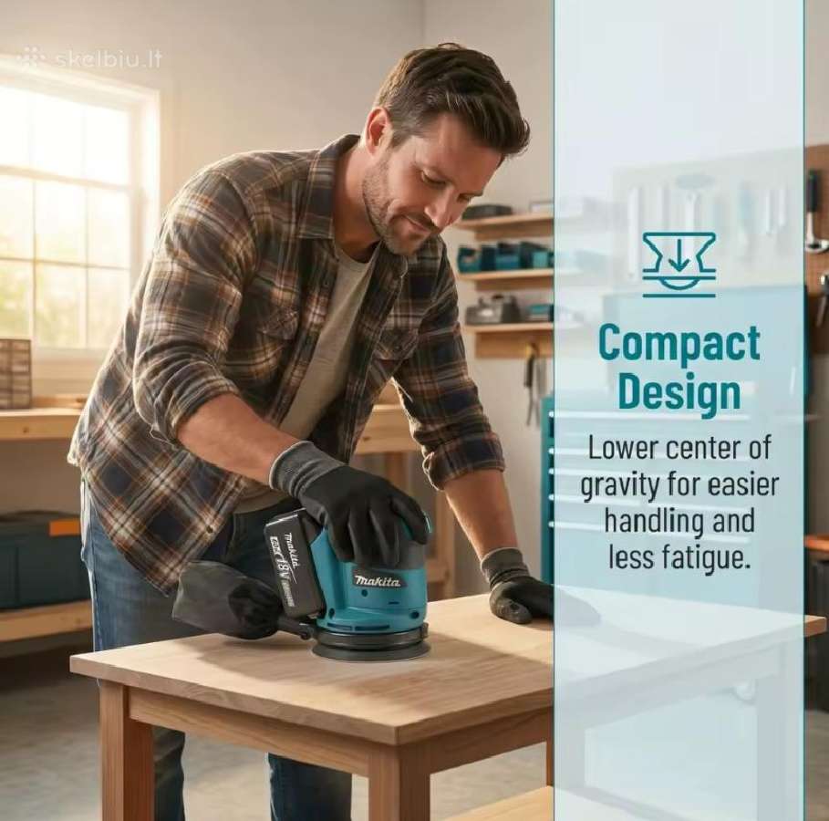 Makita Dbo180z +2x 6av + greitas pakrovėjas - nuotraukos Nr. 14