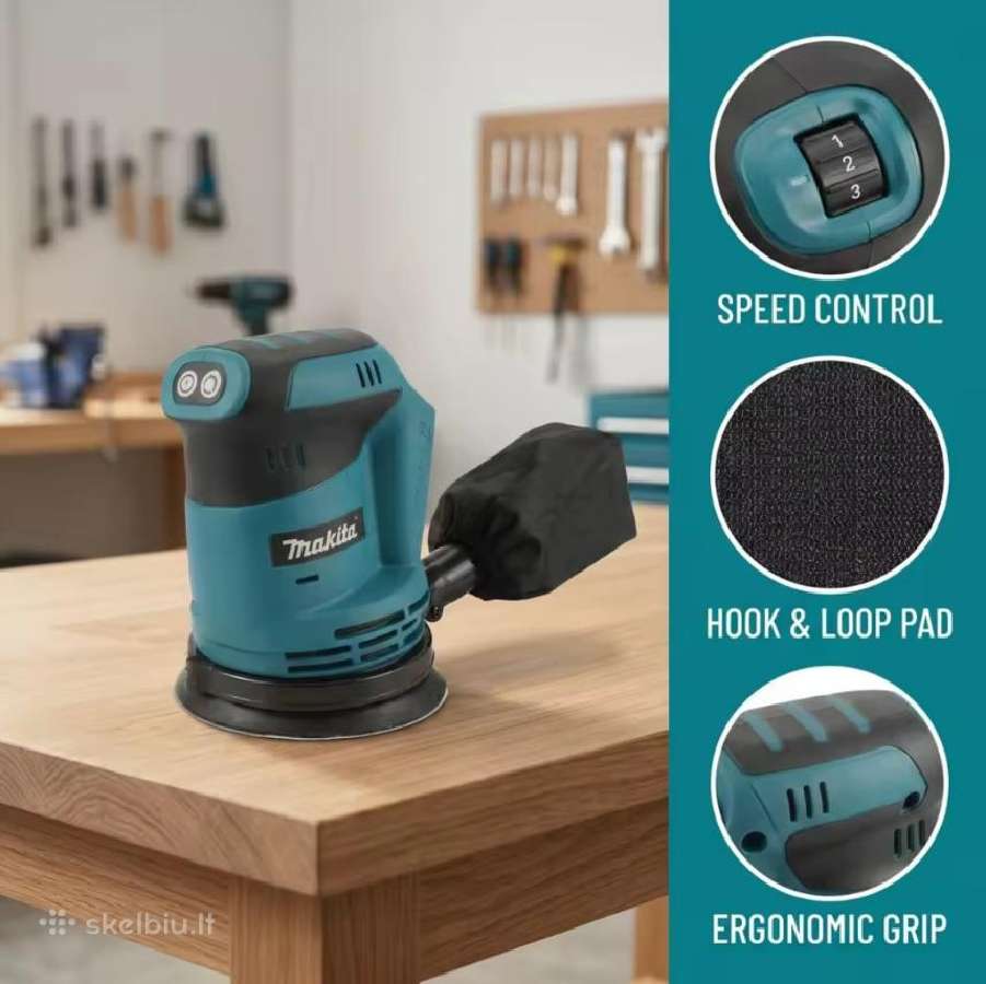 Makita Dbo180z +2x 6av + greitas pakrovėjas - nuotraukos Nr. 15