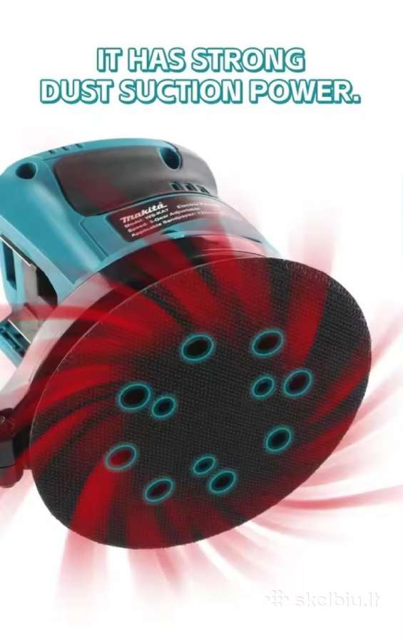 Makita Dbo180z +2x 6av + greitas pakrovėjas - nuotraukos Nr. 7