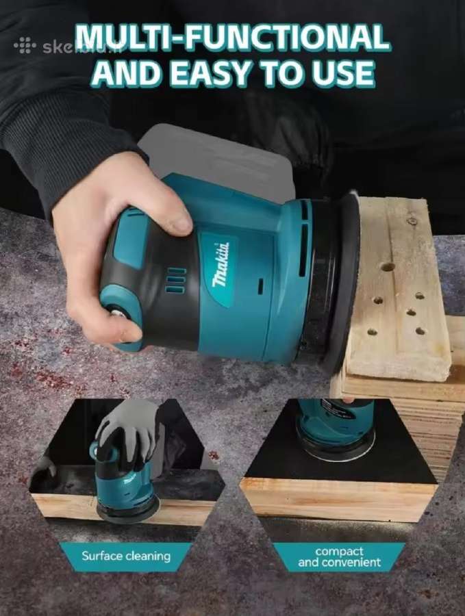 Makita Dbo180z +2x 6av + greitas pakrovėjas - nuotraukos Nr. 18