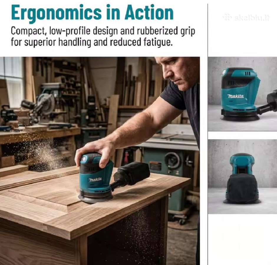 Makita Dbo180z +2x 6av + greitas pakrovėjas - nuotraukos Nr. 22