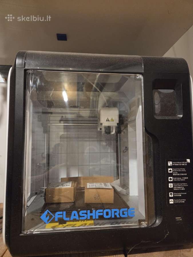 Flashforge Adventurer 3 3D spausdintuvas