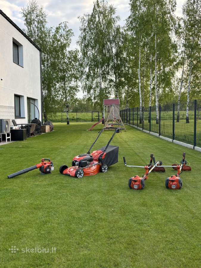 Žolės pjovimas Vilniuje ir Vilniaus rajone