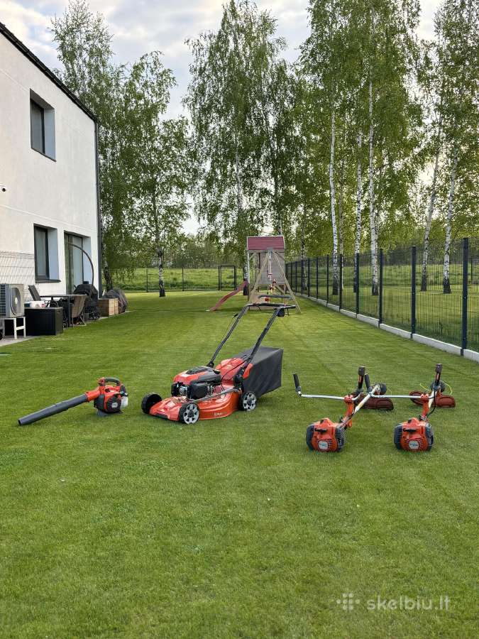 Žolės pjovimas Vilniuje ir Vilniaus rajone