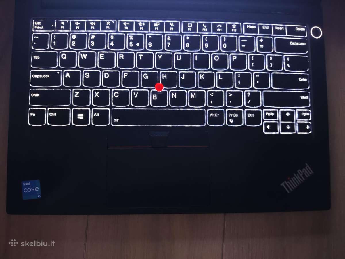 Lenovo Thinkpad E14 – 14“/i5-1135g7/16gb RAM/256gb - nuotraukos Nr. 5