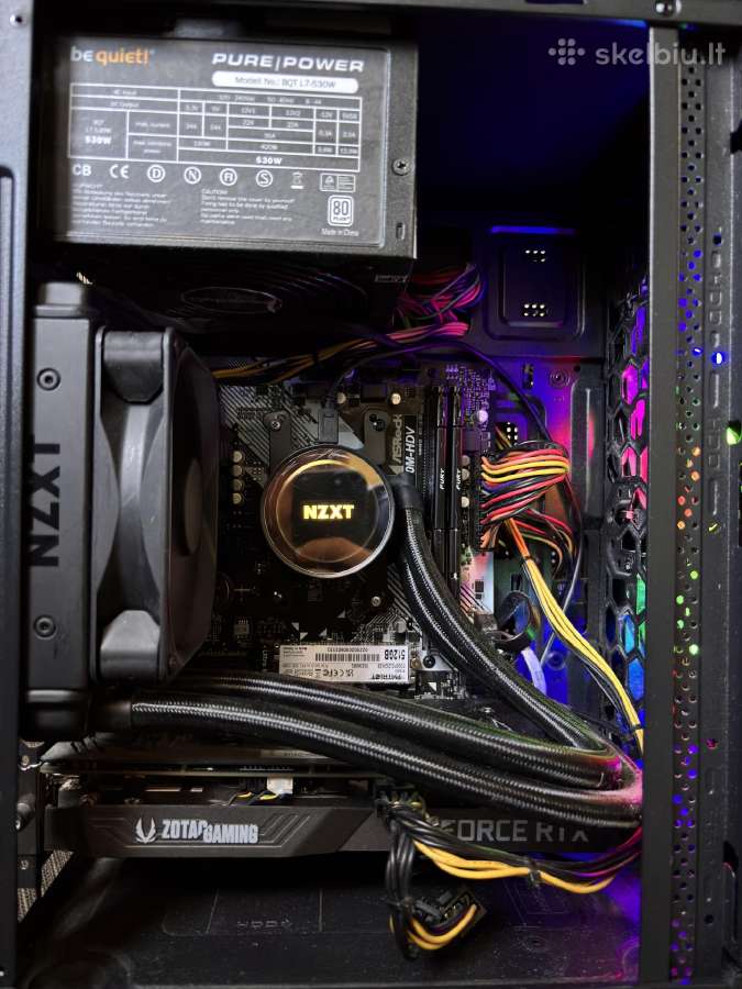 Ryzen 5 3600x rtx 3050 8gb ddr4 16gb - nuotraukos Nr. 2