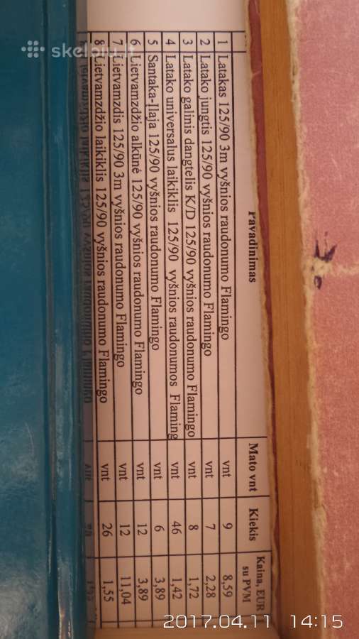 Lietvamzdis,latakas,pakalimai.monolitinis kamp - nuotraukos Nr. 2