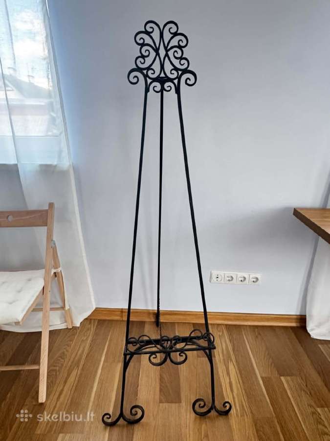 Metalinis molbertas 151 cm aukščio