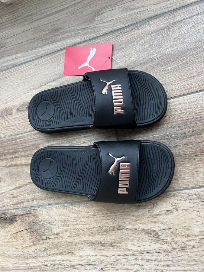 Naujos Puma šlepetės