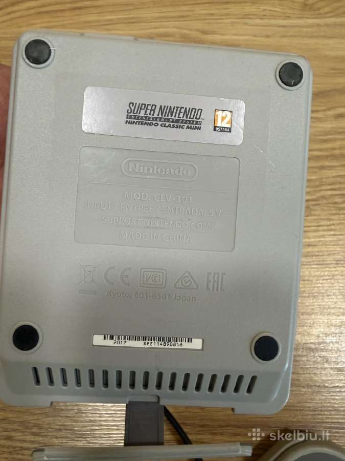 Žaidimų konsolė Nintendo Classic Mini 21 žaidimu - nuotraukos Nr. 3