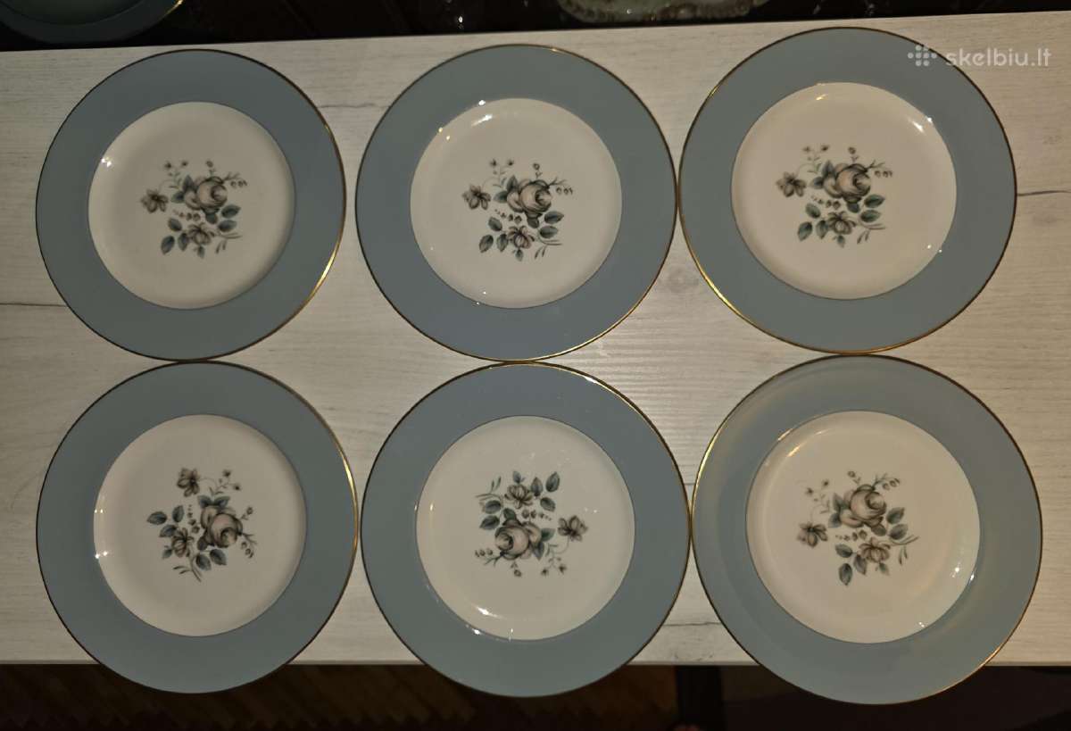 Vintage Royal Doulton porceliano lėkštės