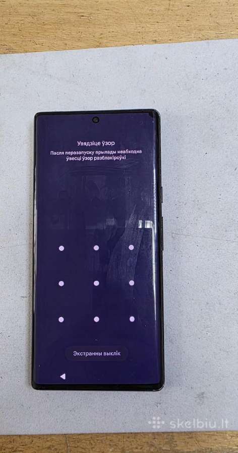 Google Pixel 6 Pro originalus ekranas su defektu