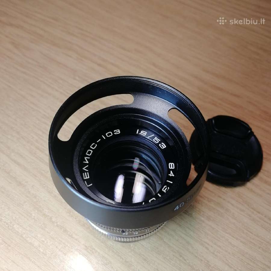 Helios-103 1.8/53 Contax-kiev mount 2 vnt.