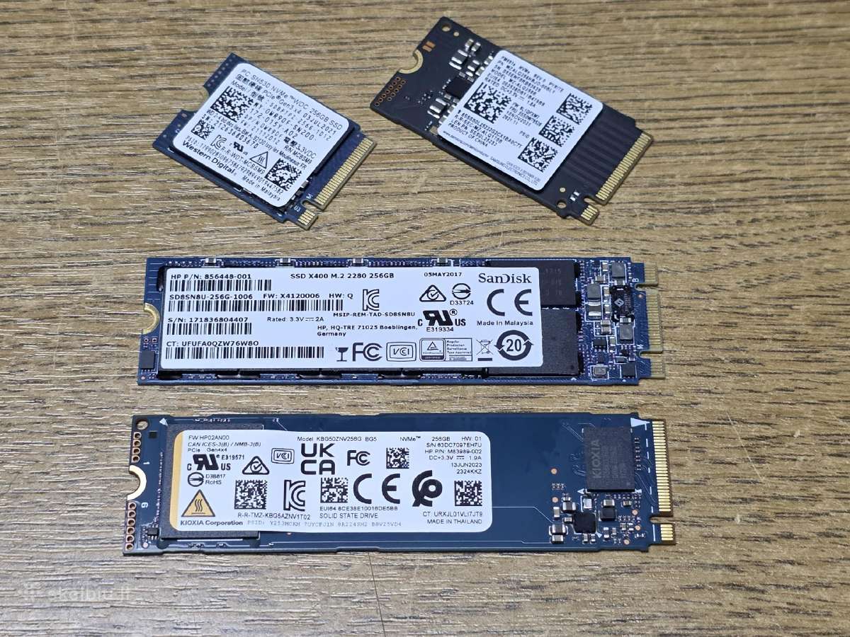 256gb M.2 SSD 2242 42mm Pcie 3.0 x4 Nvme 2280