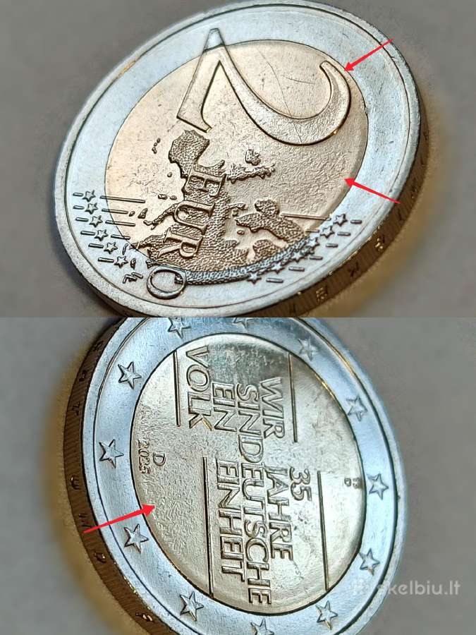 Retos euro monetos.