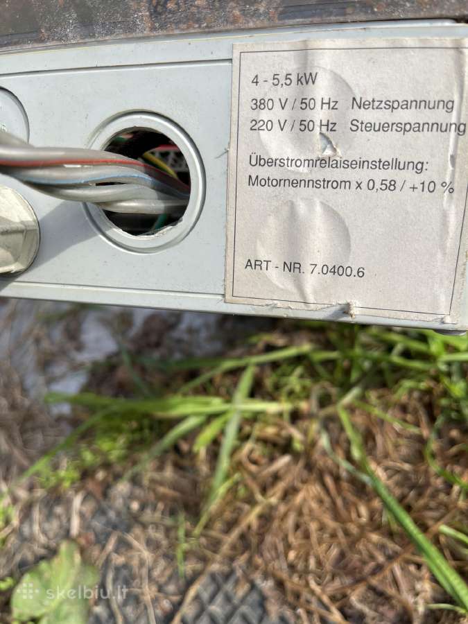 Kompresoriaus paleidimo deze kaeser - nuotraukos Nr. 2